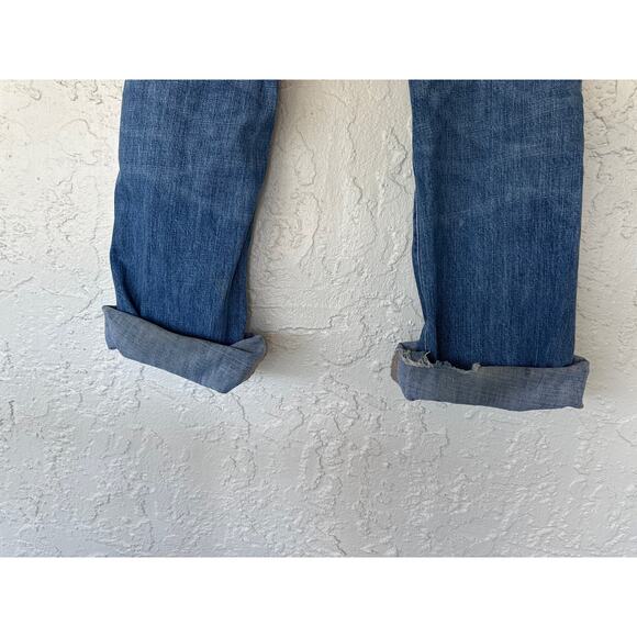 Vintage Abercrombie & Fitch - Handcrafted - Distressed Slim Low Rise Jeans-32x32 - Picture 12 of 16